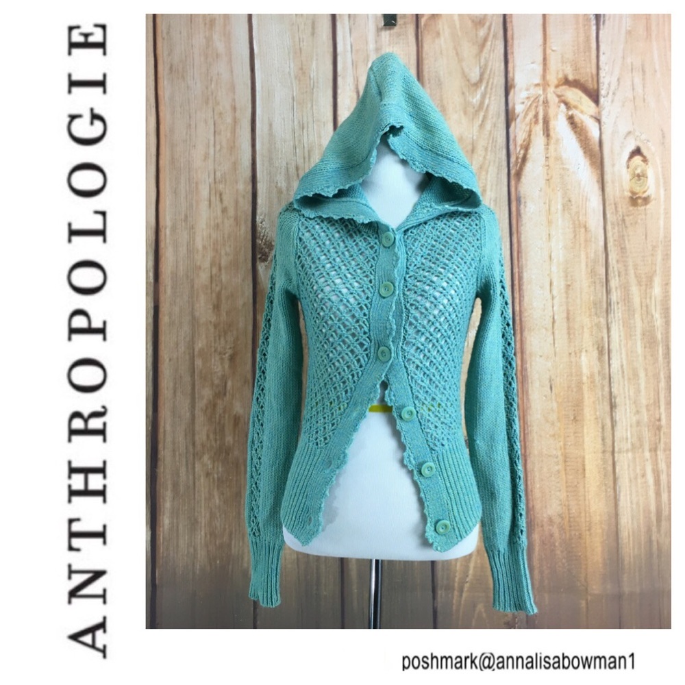 💸Anthropologie Sleeping On Snow knit cardigan